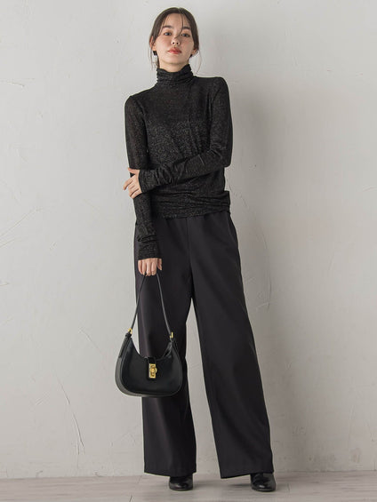 裏起毛ボンディングパンツ≪手洗い可能≫