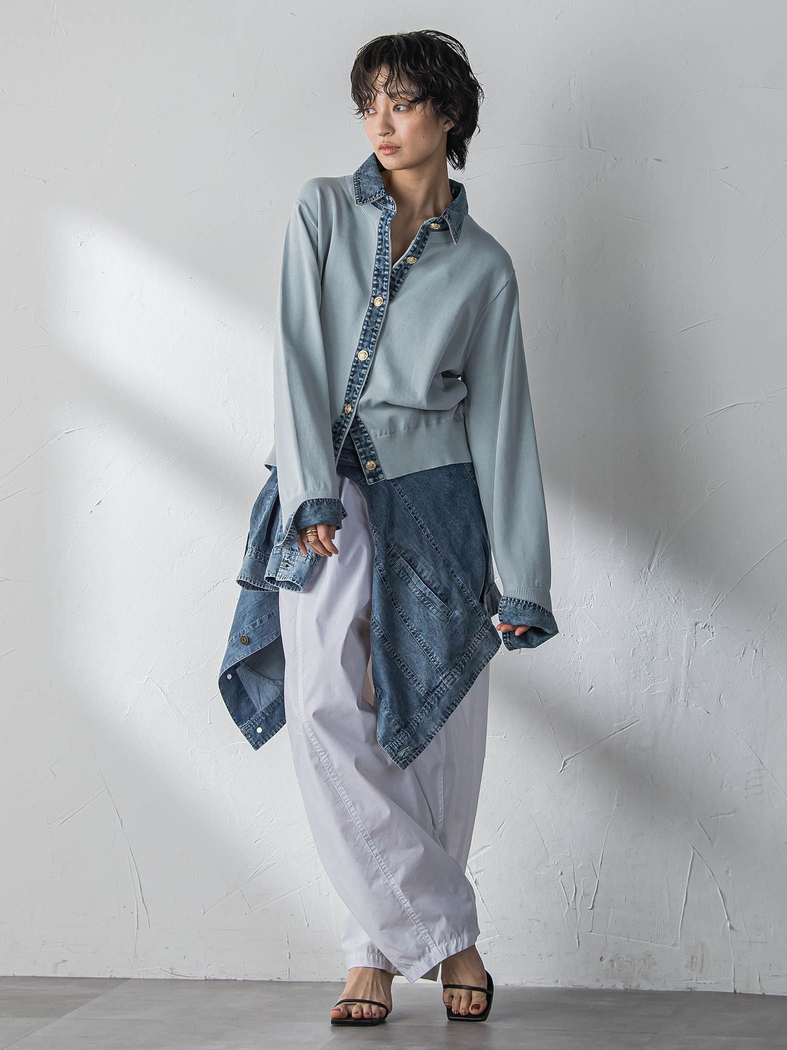 イージーボリュームパンツ