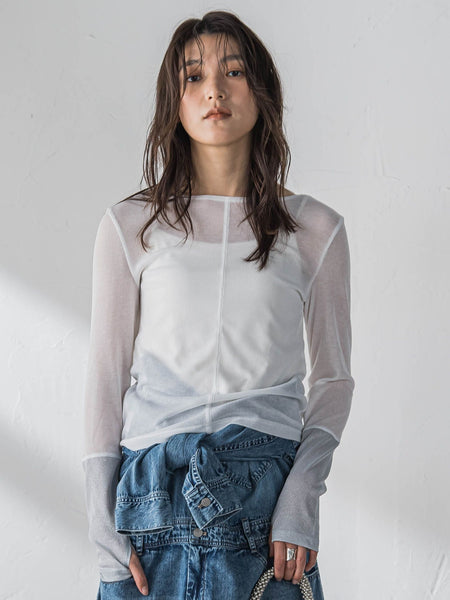 2WAYラメカフスインナー≪洗濯機で洗える≫