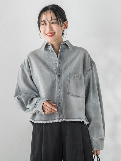 デニムシャツジャケット