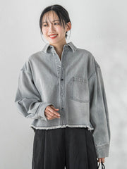 デニムシャツジャケット