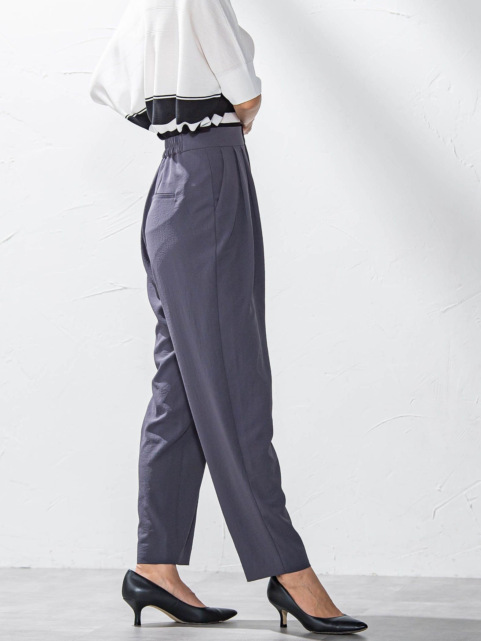 キレリテーパードパンツ≪洗濯機で洗える≫
