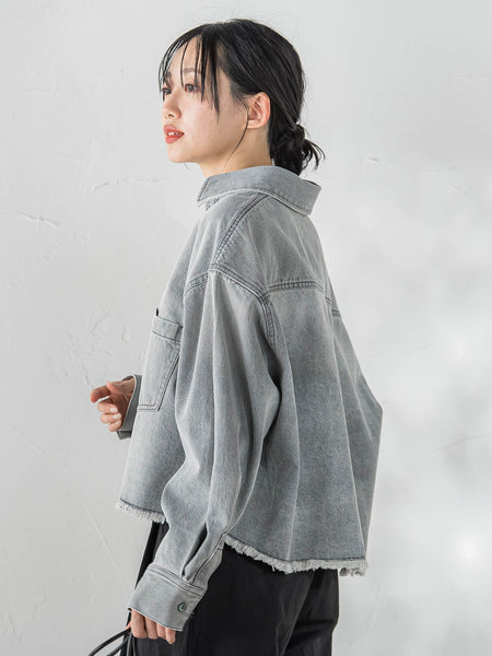 デニムシャツジャケット