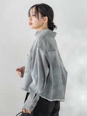 デニムシャツジャケット