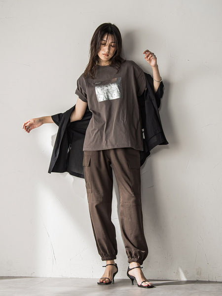【WEB限定】パラシュートカーゴパンツ≪洗濯機で洗える≫