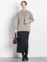 マシュマロポンチカットソー≪洗える/シワになりにくい≫