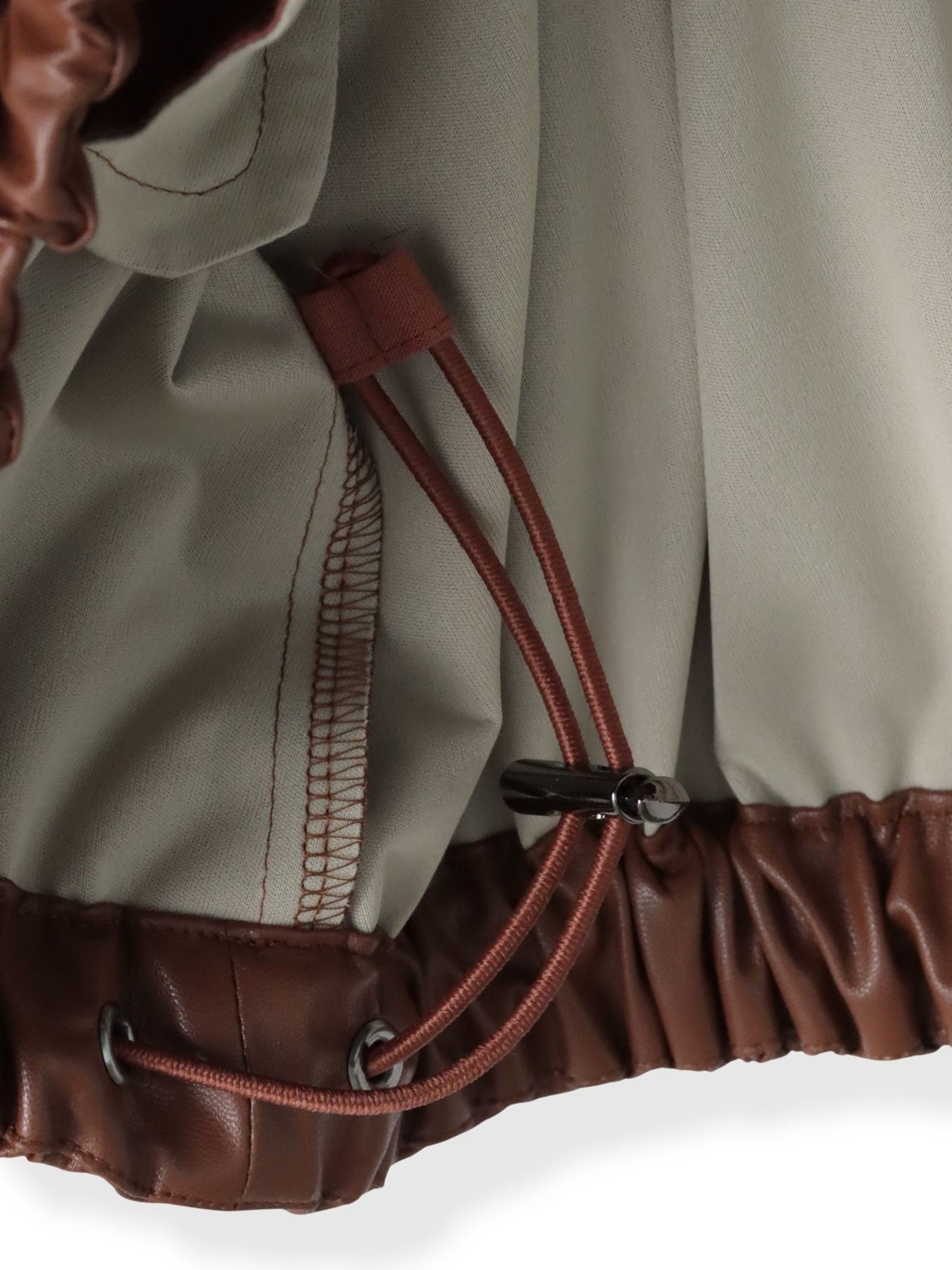 フェイクレザーブルゾン≪手洗い可能≫