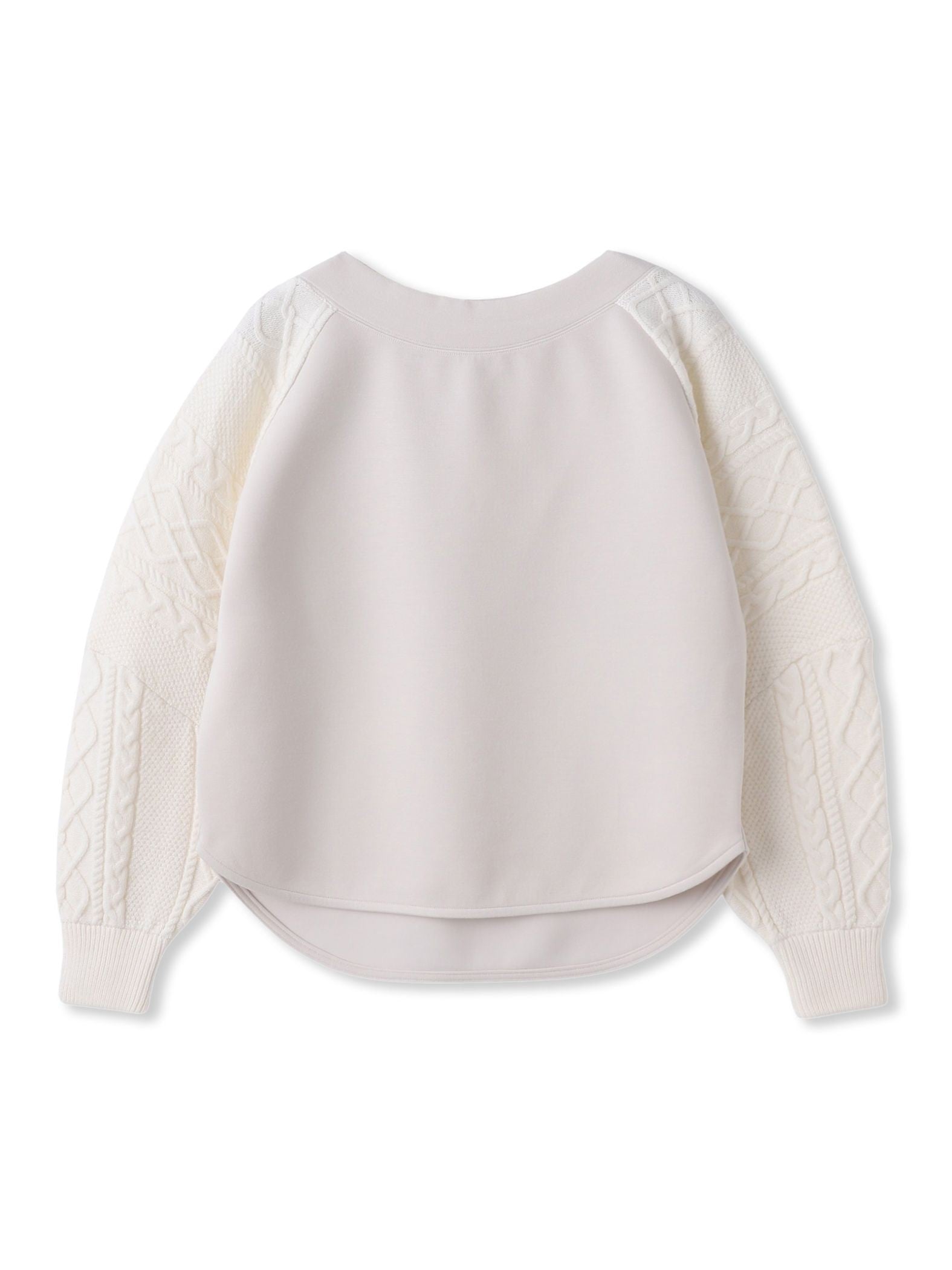 ときめきケーブルニット≪手洗い可能≫