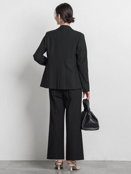 両面起毛ワイドパンツ≪WEB限定13号/洗える/セットアップ対応≫