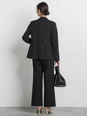 両面起毛ワイドパンツ≪WEB限定13号/洗える/セットアップ対応≫