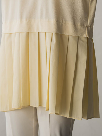 プリーツドッキングプルオーバー≪洗濯機で洗える≫