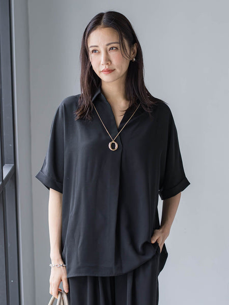 【WEB限定】クールアップブラウス≪セット着用可≫