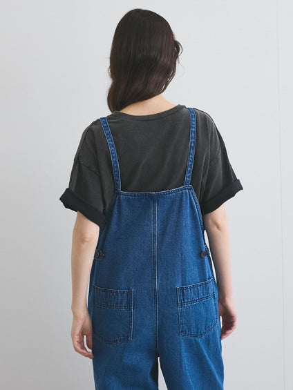 ライトオンスデニムサロペットパンツ≪手洗い可能≫