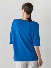 【大きいサイズ/新色追加】Tシャツニット