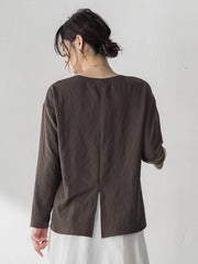 ノルディスジョーゼットブラウス