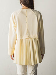 プリーツドッキングプルオーバー≪洗濯機で洗える≫