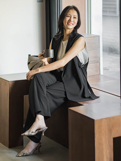 【カタログ掲載】【涼・美・楽】サイドベルトジレ