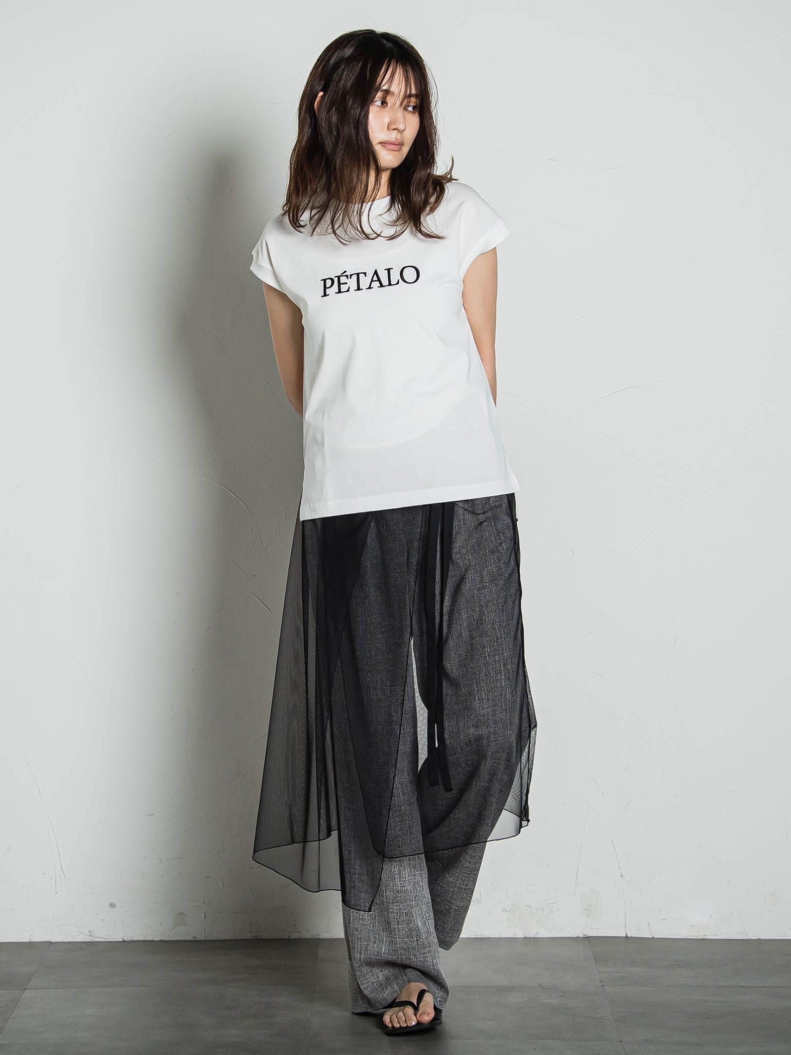 marge tokyo ブラックチュールラップスカート 【公式通販】