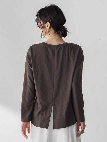 ノルディスジョーゼットブラウス