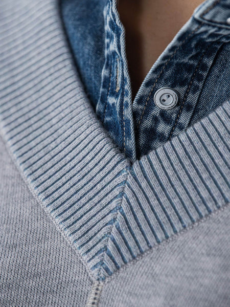 【新色追加】今日の気分で着回せるリバーシブルニット≪手洗い可能≫