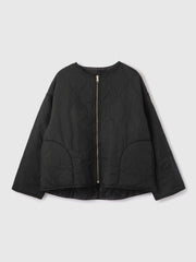 ひょうたんキルトリバーシブルZIPジャケット