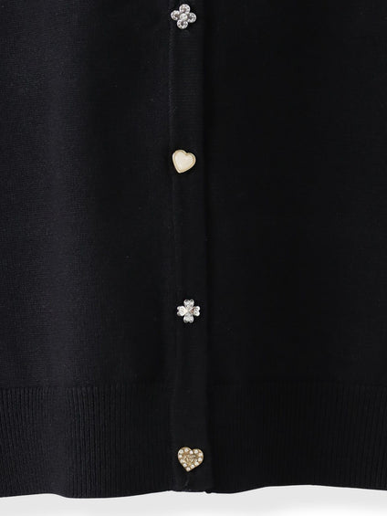 45TH限定≪QCロゴ入り≫マルチ釦ツインニット