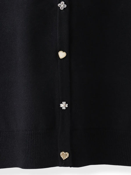 45TH限定≪QCロゴ入り≫マルチ釦ツインニット