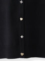 45TH限定≪QCロゴ入り≫マルチ釦ツインニット