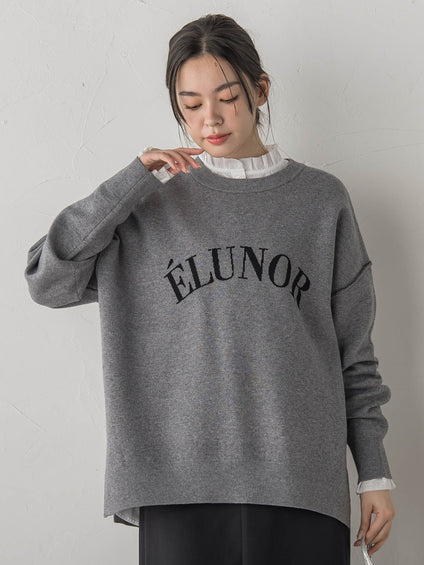 ロゴスウェットニット≪手洗い可能≫