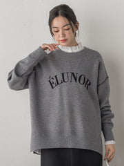 ロゴスウェットニット≪手洗い可能≫