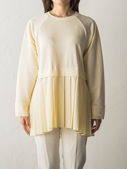 プリーツドッキングプルオーバー≪洗濯機で洗える≫