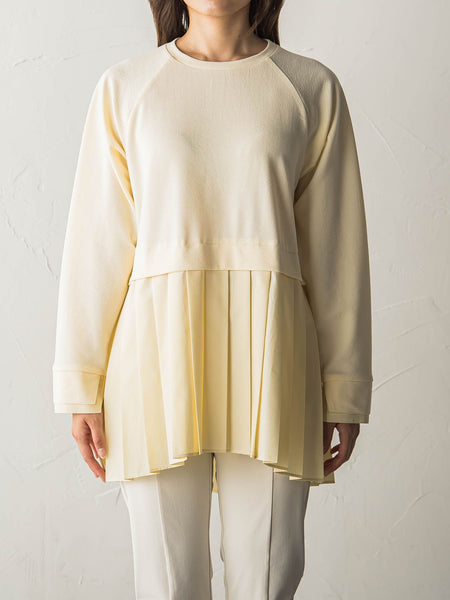 プリーツドッキングプルオーバー≪洗濯機で洗える≫