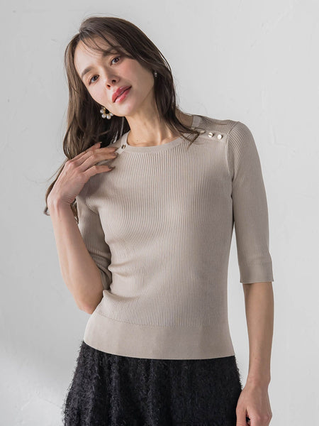 LUCINDAリブニット