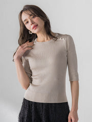 LUCINDAリブニット