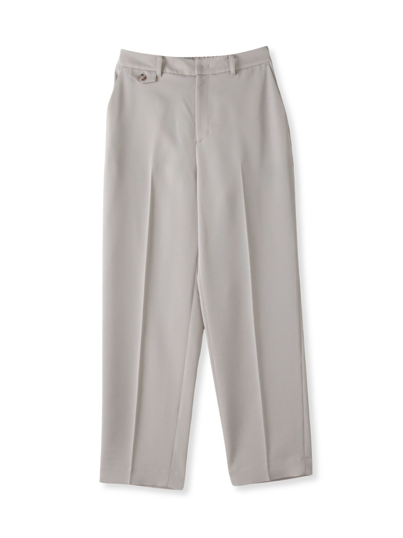 【大きいサイズ】【受注会限定】トリアセチノテーパードパンツ