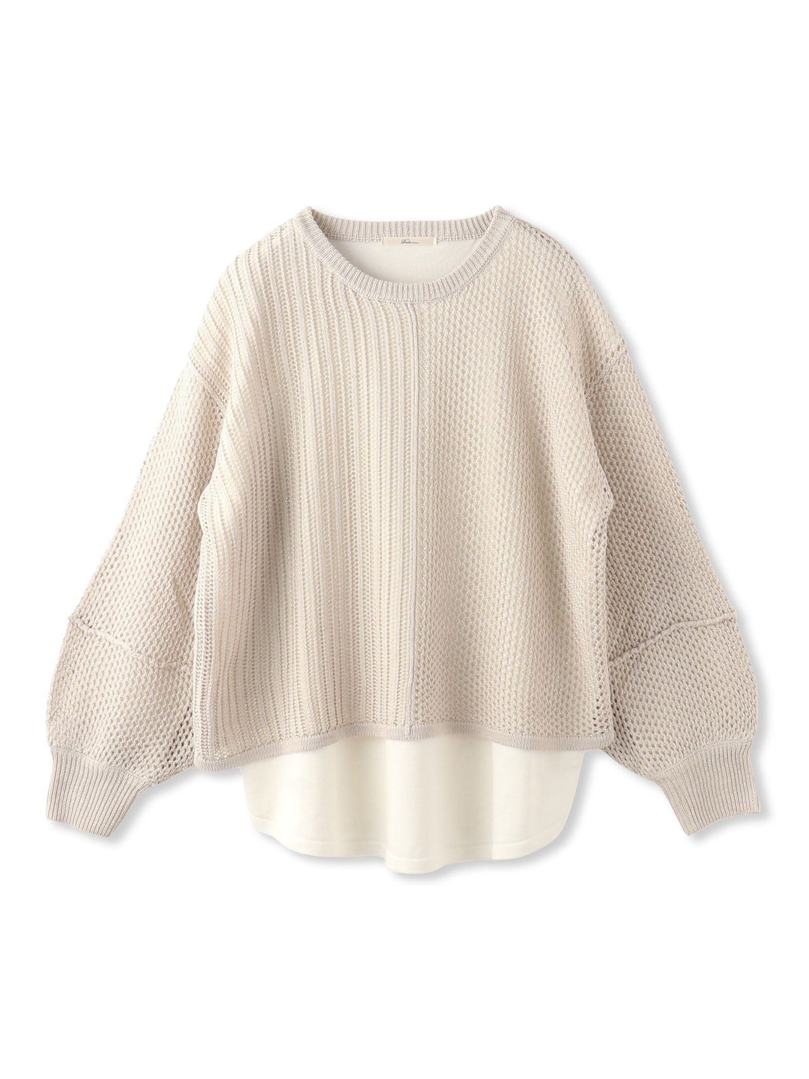 メッシュプルオーバー≪手洗い可能≫