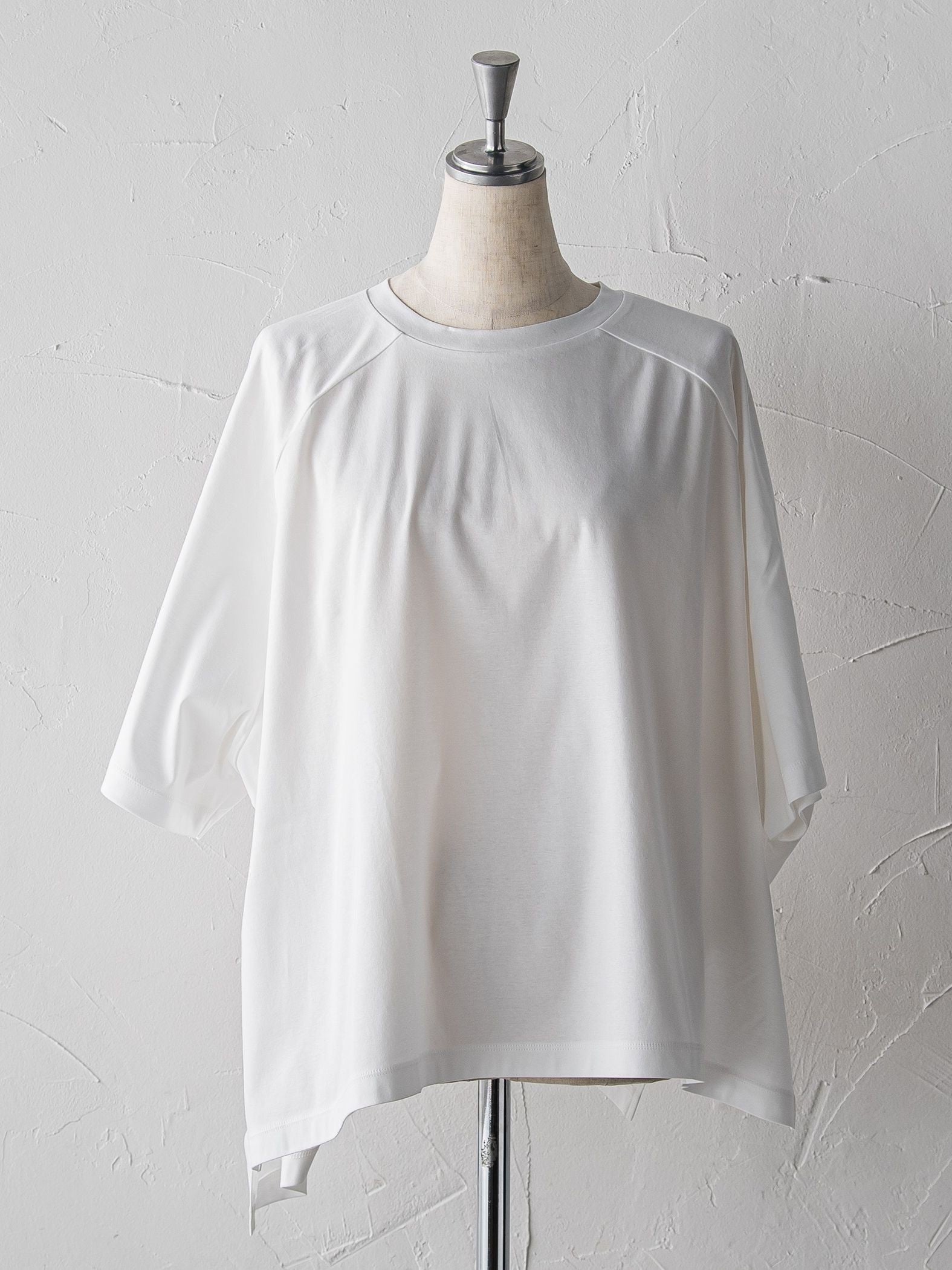 80 smooth ジャージーポンチョTシャツ