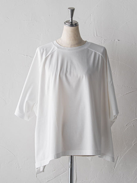 80 smooth ジャージーポンチョTシャツ