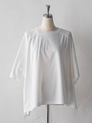 80 smooth ジャージーポンチョTシャツ