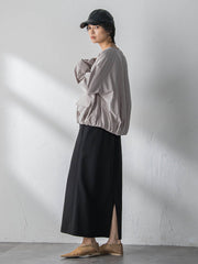 【えらべるSETUP】叶えるIラインスカート≪手洗い可能≫