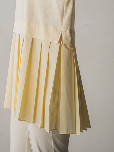 プリーツドッキングプルオーバー≪洗濯機で洗える≫