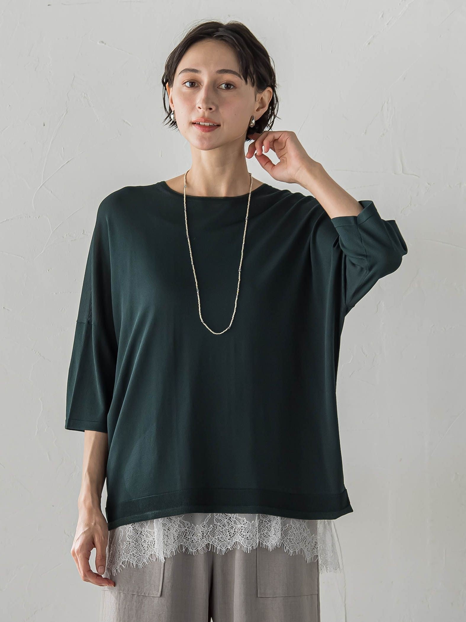 ゆるTシャツニット