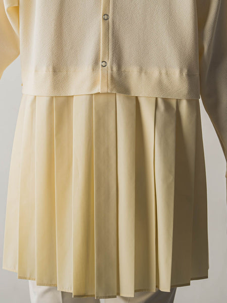 プリーツドッキングプルオーバー≪洗濯機で洗える≫