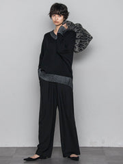 今日の気分で着回せるリバーシブルニット≪手洗い可能≫