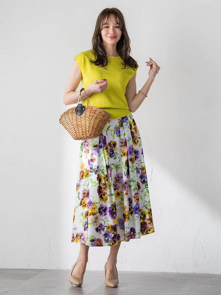 LUCINDA前後2wayパールニット