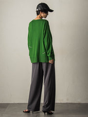 とろみジャージーワイドパンツ≪セットアップ対応≫
