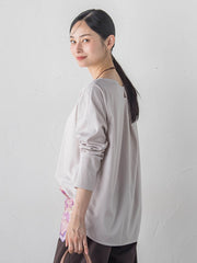 【WEB限定】≪背中美人革命≫汗染み防止バックポイントロンT
