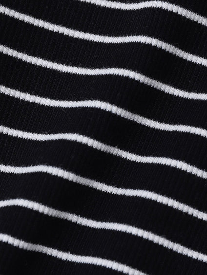 リブスクエアタンクトップ