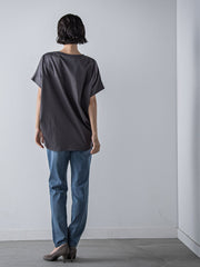 【WEB限定】ウエストタックカットソー≪手洗い可能≫