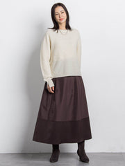 ホールガーメントガーターニット≪洗える≫